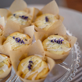 Lemon Lavender Muffins